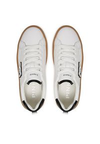 Pinko - PINKO Sneakersy Yoko 04 SS0039 P001 Biały. Kolor: biały. Materiał: skóra #3