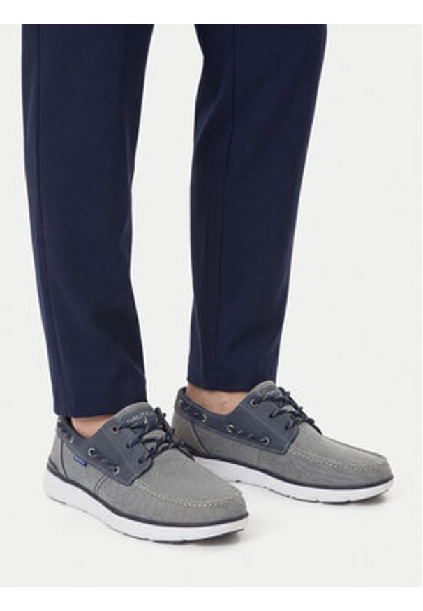 Nautica Półbuty CWBEO-25SCM014 Szary. Kolor: szary. Materiał: materiał