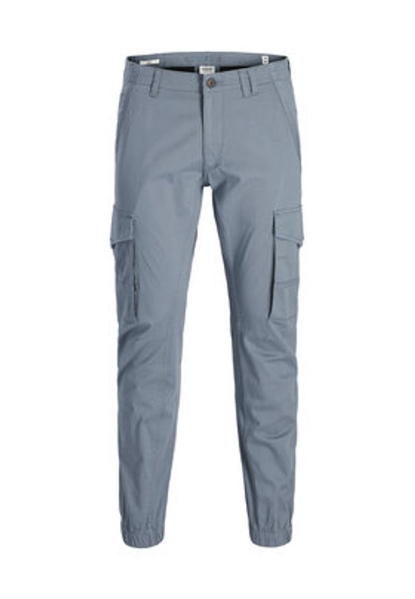 Jack & Jones Spodnie materiałowe Paul Flake 12139912 Niebieski Regular Fit. Kolor: niebieski. Materiał: bawełna