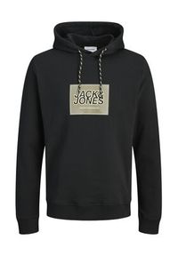 Jack & Jones Bluza Rain 12288098 Czarny Regular Fit. Kolor: czarny. Materiał: bawełna #2