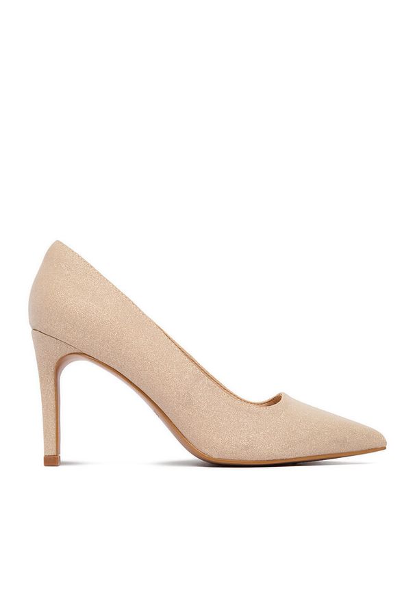 Jenny - Szpilki JENNY. Kolor: beżowy. Obcas: na szpilce