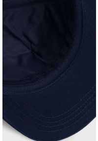 Helly Hansen czapka kolor granatowy z aplikacją. Kolor: niebieski. Wzór: aplikacja
