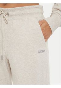 DKNY Sport Spodnie dresowe DP4P3505 Szary Regular Fit. Kolor: szary. Materiał: bawełna #2