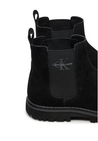 Calvin Klein Jeans Sztyblety YM0YM01080 Czarny. Kolor: czarny. Materiał: zamsz, skóra #6