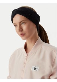 Calvin Klein Opaska materiałowa LV04F8039G Czarny. Kolor: czarny. Materiał: wełna #3