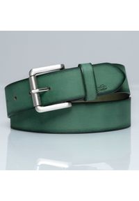 Tom Tailor - TOM TAILOR PASEK SKÓRZANY SOPO-TT376 571 40mm Ledergürtel RO2689. Materiał: skóra. Wzór: paski. Styl: klasyczny #4