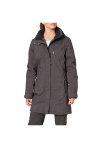 SCHÖFFEL - Kurtka turystyczna damska Schoffel Insulated Parka Monterey 2. Kolor: szary. Materiał: poliester. Sport: turystyka piesza