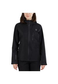 FUNDANGO - Płaszcz przeciwdeszczowy damski Fundango Piora Waterproof. Kolor: czarny. Materiał: poliester. Sport: turystyka piesza