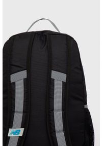 New Balance Plecak LAB11107BGR kolor czarny duży z nadrukiem. Kolor: czarny. Wzór: nadruk #5