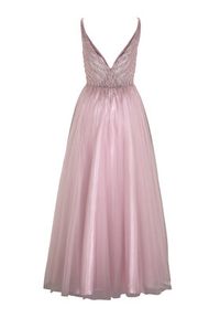 Swing Sukienka wieczorowa 5AD19900 Różowy Regular Fit. Kolor: różowy. Materiał: syntetyk. Styl: wizytowy #4