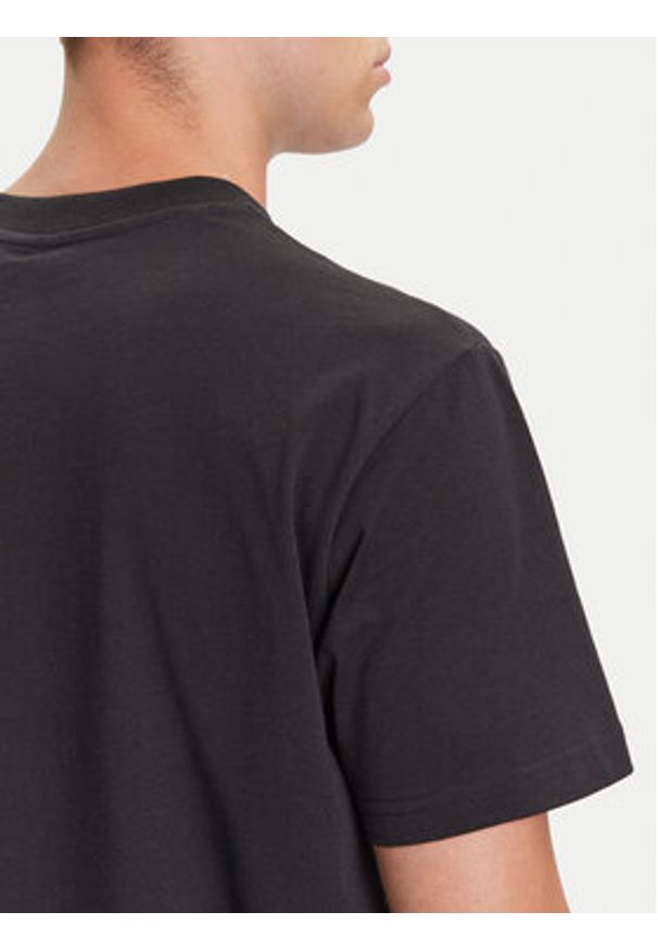 Karl Lagerfeld Jeans T-Shirt A3M17002 Czarny Regular Fit. Kolor: czarny. Materiał: syntetyk