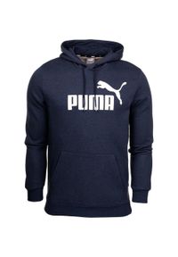 Bluza sportowa męska Puma ESS Heather Hoodie FL. Kolor: niebieski