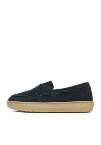 Rieker Mokasyny L5905-14 Granatowy. Kolor: niebieski. Materiał: zamsz, skóra #8