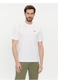 Aeronautica Militare T-Shirt 241TS2065J592 Biały Comfort Fit. Kolor: biały. Materiał: bawełna #1