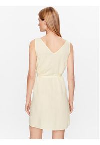 Vero Moda Sukienka letnia Bumpy 10286519 Żółty Regular Fit. Kolor: żółty. Materiał: wiskoza. Sezon: lato #3