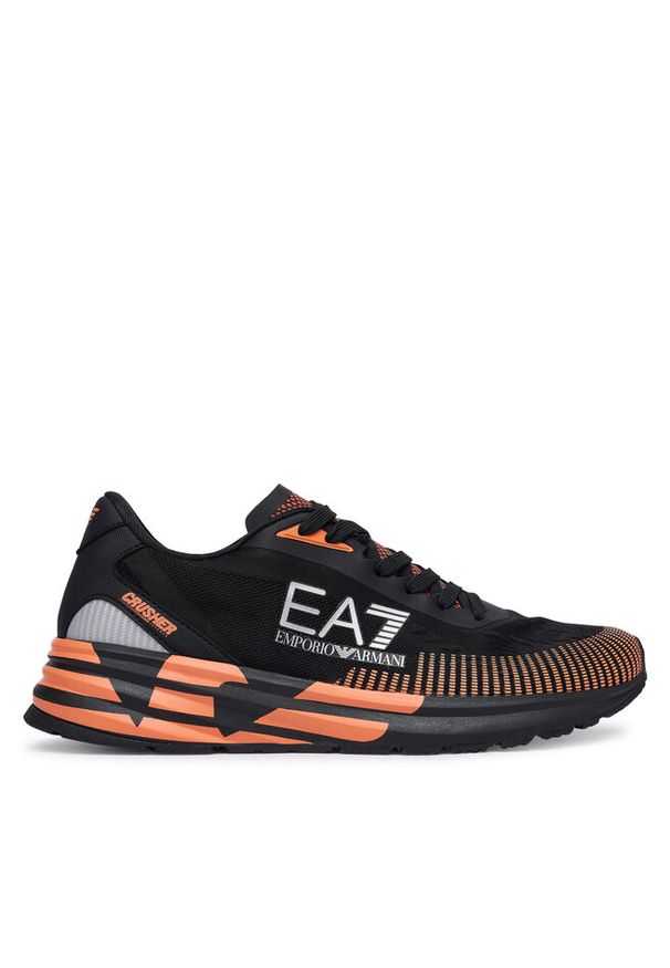 Sneakersy EA7 Emporio Armani. Kolor: czarny