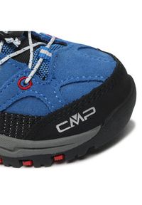 CMP Trekkingi Kid Rigel Mid Trekking Shoe Wp 3Q12944 Niebieski. Kolor: niebieski. Materiał: zamsz, skóra #4