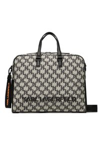 Karl Lagerfeld - Torba na laptopa KARL LAGERFELD. Kolor: beżowy #1