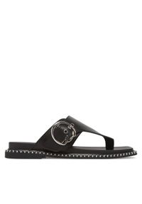 Karl Lagerfeld - KARL LAGERFELD Japonki Kleo KL81325 Czarny. Kolor: czarny. Materiał: skóra
