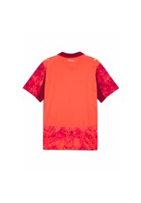 Puma - Męska koszulka KIDSUPER × SE PALMEIRAS PUMA Glowing Red Dark Crimson. Kolor: czerwony. Sezon: lato. Sport: piłka nożna