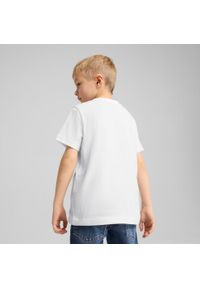 Koszulka Puma Ess No. 1 Logo Tee Ps, Dzieci. Kolor: biały. Materiał: bawełna, materiał