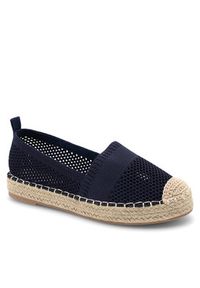 Jenny Fairy Espadryle WSS990-217 Granatowy. Kolor: niebieski. Materiał: materiał #4