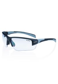 Okulary ochronne unisex OPC San Salvo Matt / Czarno-szarne Clear + Etui. Kolor: wielokolorowy, czarny, szary
