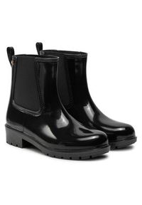 TOMMY HILFIGER - Tommy Hilfiger Kalosze Flag Rainboot FW0FW08213 Czarny. Kolor: czarny. Materiał: guma