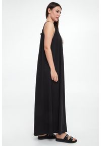 Marella - Sukienka maxi Orel MARELLA MONOCHROME. Długość: maxi