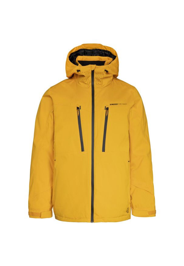 Kurtka męska Protest PRTTIMO snowjacket. Kolor: żółty. Sezon: zima. Sport: narciarstwo