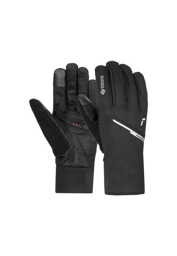 Rękawice narciarskie Reusch Rider Windstopper Touch-Tec. Kolor: czarny, szary, wielokolorowy. Technologia: Windstopper. Sport: narciarstwo