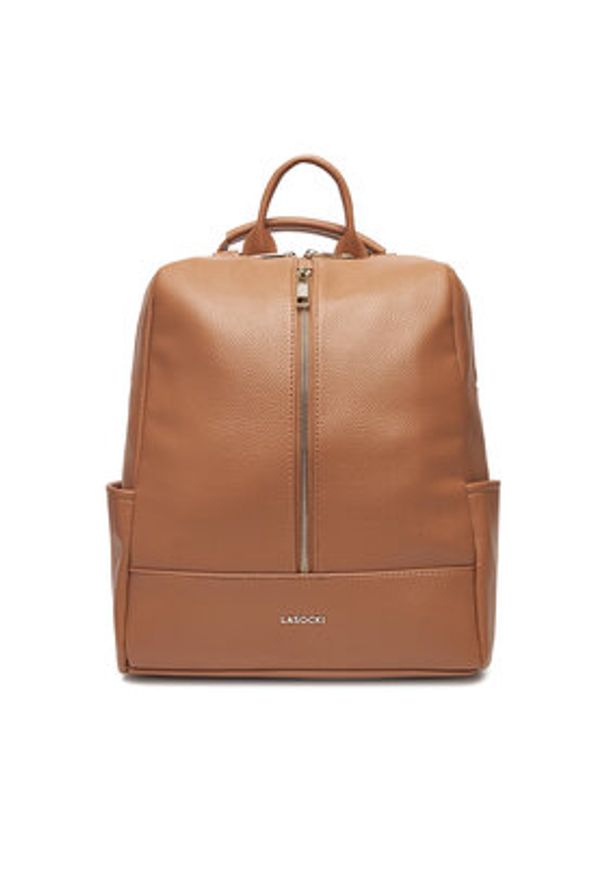 Lasocki Plecak C-LSK-L-011-08 Brązowy. Kolor: brązowy. Materiał: materiał