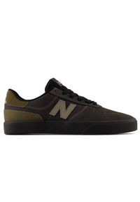 Buty męskie New Balance Numeric NM272DOP – czarne. Kolor: czarny. Materiał: zamsz, dresówka. Szerokość cholewki: normalna. Sport: skateboard #1