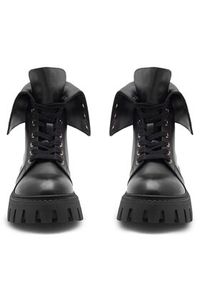 Eva Minge Trzewiki TOLEDO-2603-02 Czarny. Kolor: czarny. Materiał: skóra #4