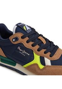 Pepe Jeans Sneakersy PBS30576 Brązowy. Kolor: brązowy #6