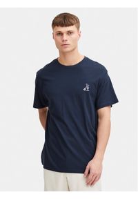 !SOLID - Solid T-Shirt Ilias 21108139 Granatowy Regular Fit. Kolor: niebieski. Materiał: bawełna