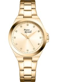 Zegarek Pierre Ricaud Zegarek damski Pierre Ricaud P23009.1141Q CYRKONIE złoty. Kolor: złoty #1