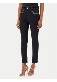 Artigli - ARTIGLI Jeansy ADDE002564 002 Czarny Slim Fit. Kolor: czarny