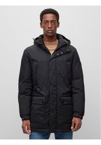 BOSS Kurtka zimowa Camiano 50481119 Czarny Regular Fit. Kolor: czarny. Materiał: syntetyk. Sezon: zima