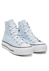 Converse Trampki Chuck Taylor All Star Lift Platform A10644C Błękitny. Kolor: niebieski. Materiał: materiał. Obcas: na platformie #2
