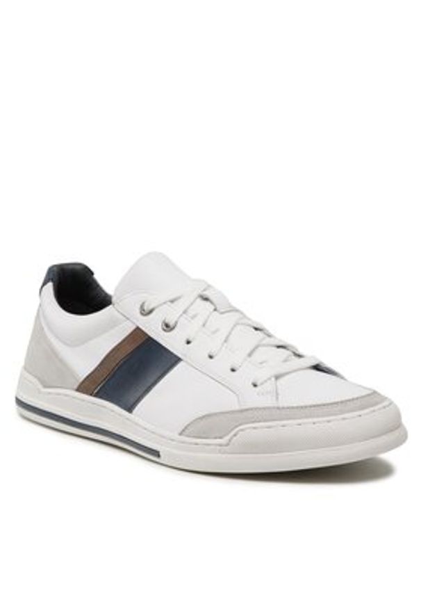 Lasocki Sneakersy MI08-EAGLE-03 Biały. Kolor: biały. Materiał: skóra