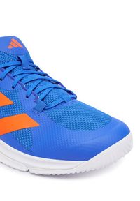 Adidas - adidas Buty halowe Court Team Bounce 2.0 JP7267 Niebieski. Kolor: niebieski. Materiał: materiał #4