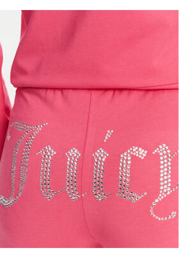 Juicy Couture Spodnie dresowe Apollo JCWBJ125311 Różowy Flared Leg. Kolor: różowy. Materiał: dresówka