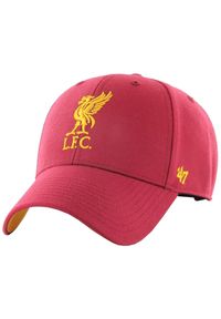 Męska czapka z daszkiem 47 Brand EPL Liverpool FC Snap 47 MVP. Kolor: czerwony #1