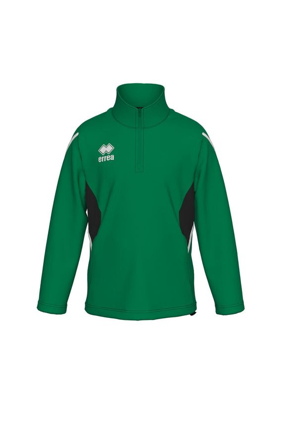 ERREA - Dziecięca bluza dresowa Errea Charles. Kolor: czarny, wielokolorowy, zielony. Materiał: dresówka