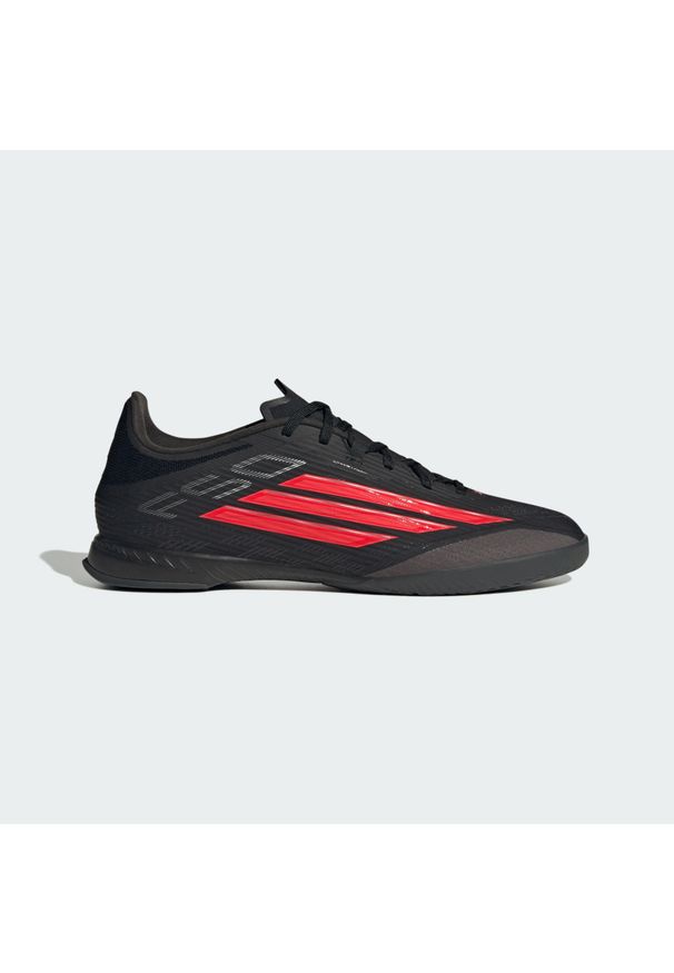Adidas - Halowe buty piłkarskie F50 LEAGUE. Kolor: czarny, czerwony, wielokolorowy. Materiał: guma. Sport: piłka nożna