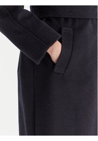 Weekend Max Mara Płaszcz wełniany Tempera 2525016082 Granatowy Regular Fit. Kolor: niebieski. Materiał: wełna #4