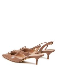 Stuart Weitzman Sandały Tully 50 Slingback SI494 Beżowy. Kolor: beżowy. Materiał: skóra #6