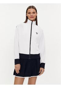 Guess Bluza Mylah V4GQ02 KBFB2 Biały Regular Fit. Kolor: biały. Materiał: syntetyk #1
