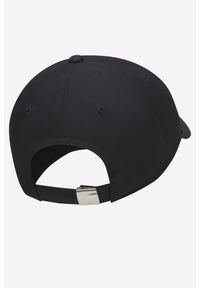 Czapka z daszkiem Nike Dri-Fit Club Unstructured Metal Swoosh. Kolor: czarny. Styl: sportowy